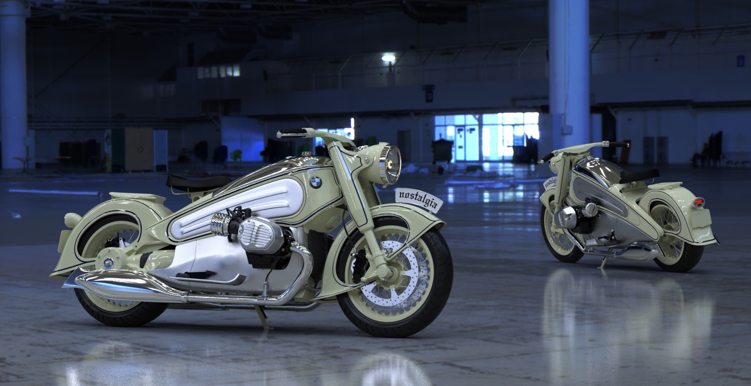 The NMoto Nostalgia Pays Tribute To A Vintage BMW Motorcycle – Robb ...