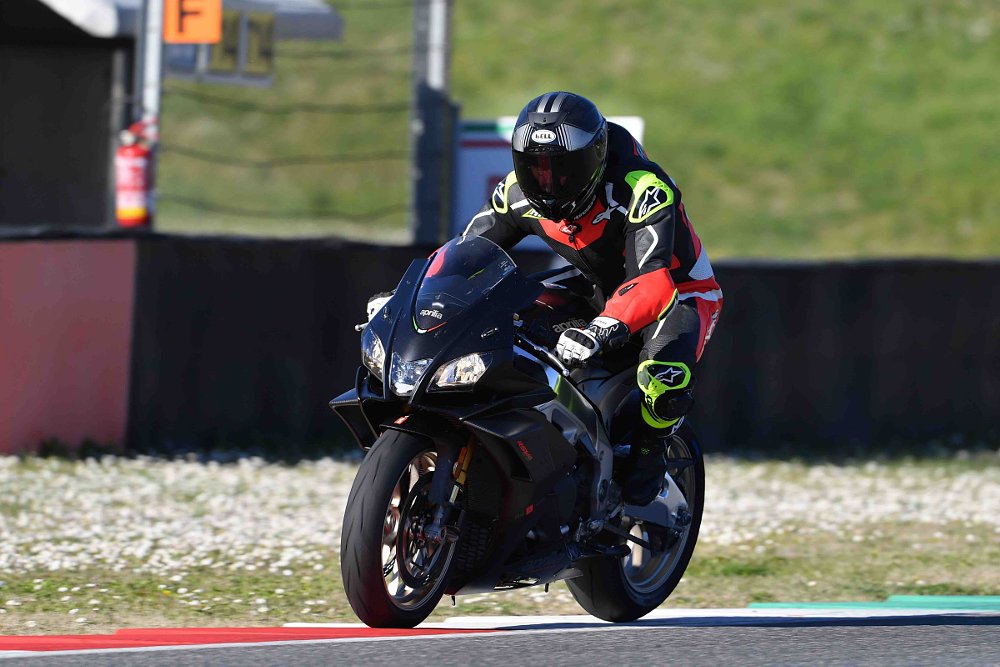 Aprilia RSV4 at Mugello