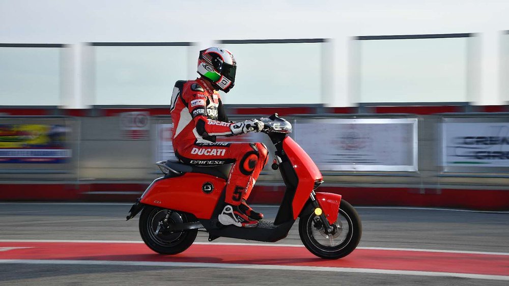The curious case of the Chinese-built electric scooter with a Ducati badge