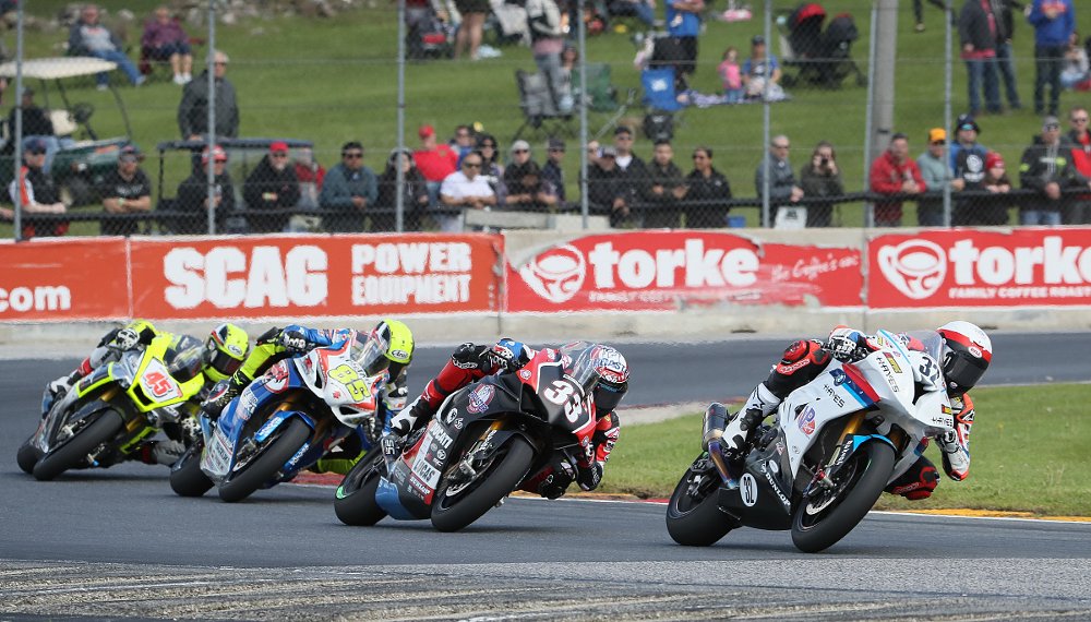 Road America Superbike race two