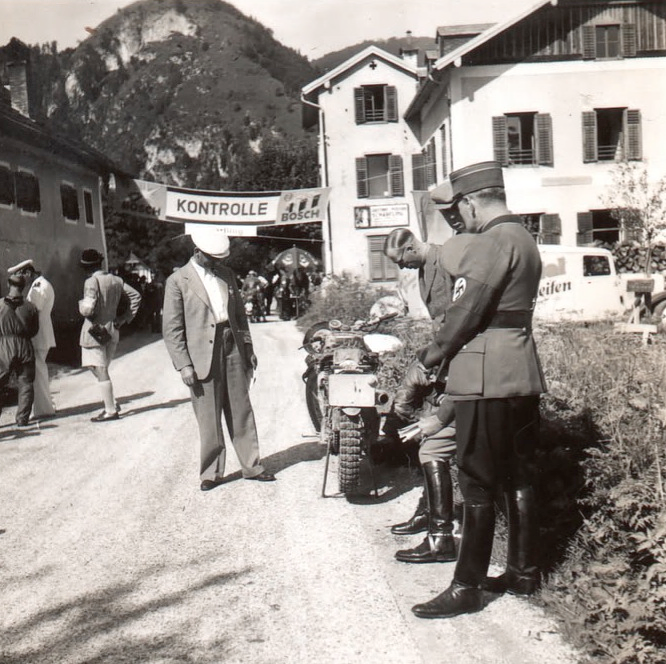 Nazi uniforms at the ISDT