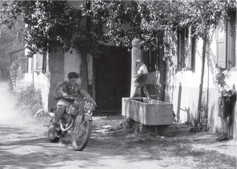 Sgt. Rist in the ISDT