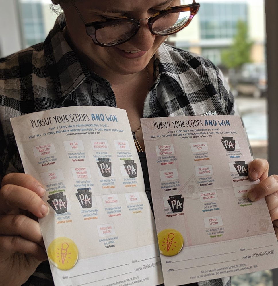 passport with stamps