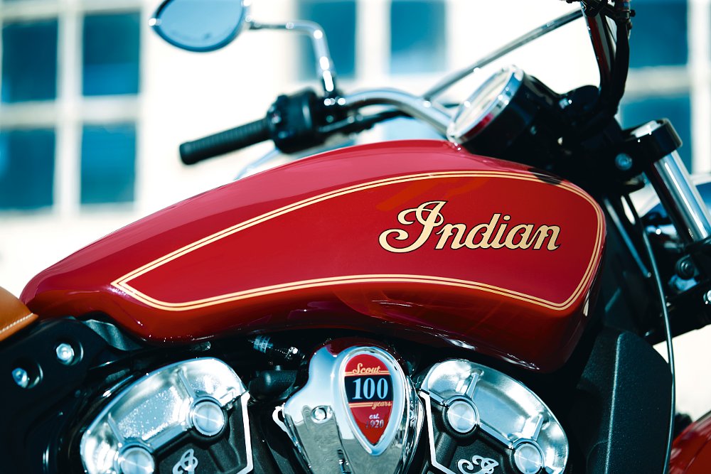 Indian issues commemorative Scouts as the model turns 100