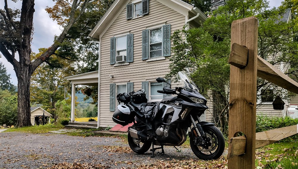 Motorcycling with a man of means: Lemmy ups his style