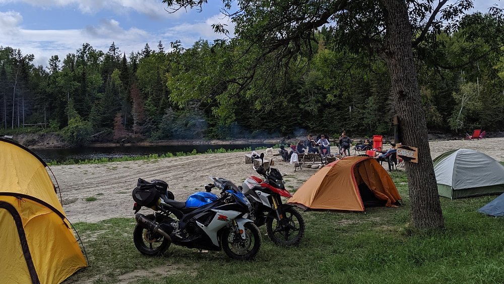 The appeal of small motorcycle rallies