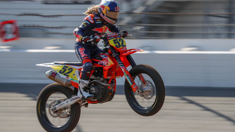 Motorcycling’s perfect PR story, Shayna Texter, is all about racing