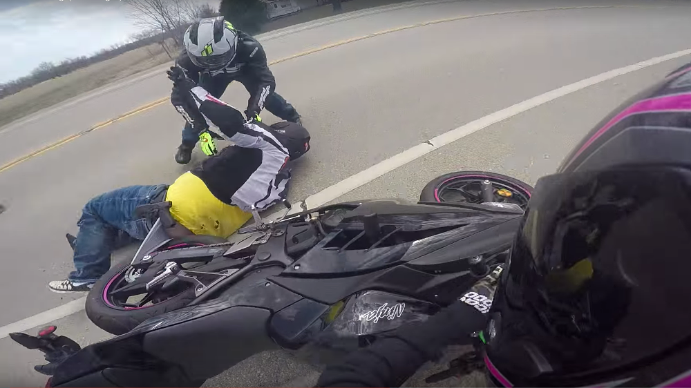 Can you admit when a motorcycle crash is your fault?