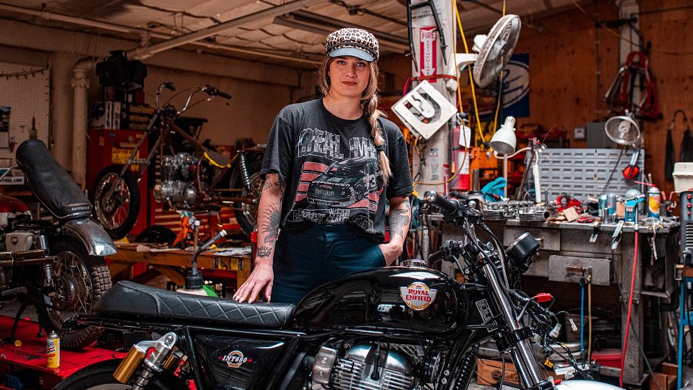 Royal Enfield tries building motorcycling by having students, women build motorcycles