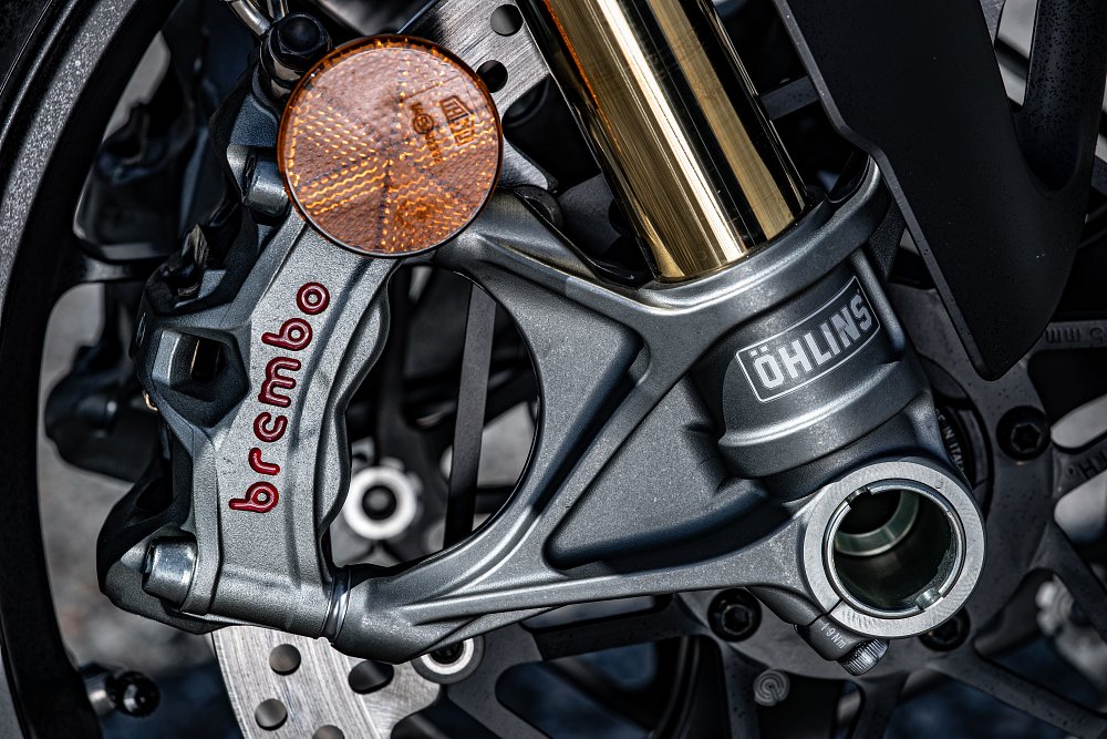 Brembo brakes on the Ducati Streetfighter V4