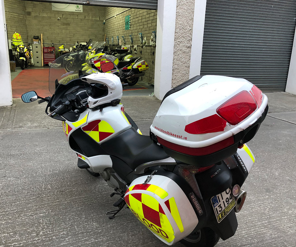 Blood Bikers in Ireland