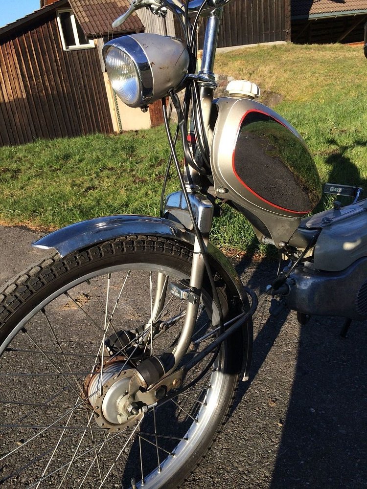 Puch Condor front suspension