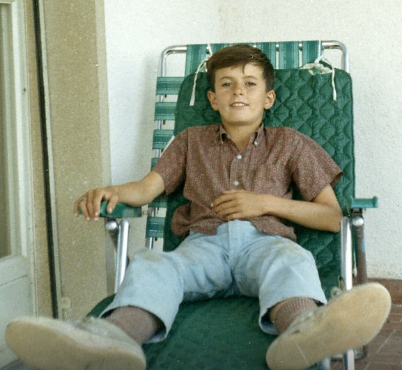 Mark Gardiner at age 13