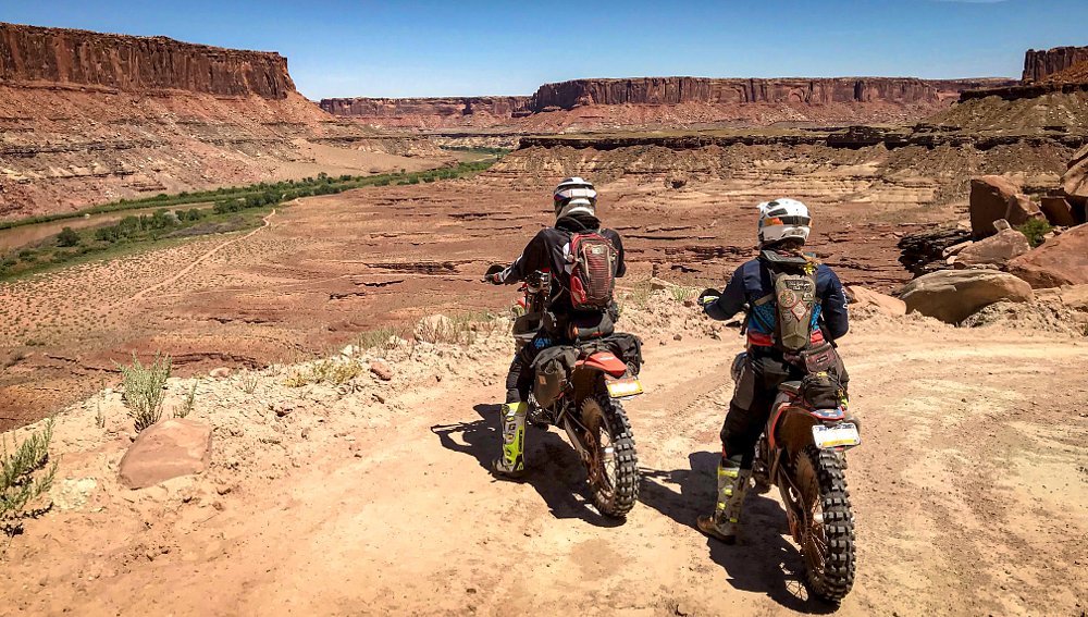 Riding through Hell: Conquering White Rim Trail in July