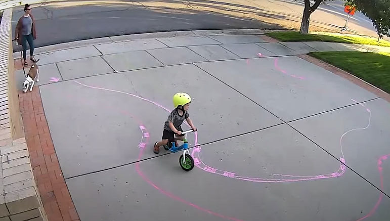 Video: The man who didn't scream "You kids get off my lawn!"