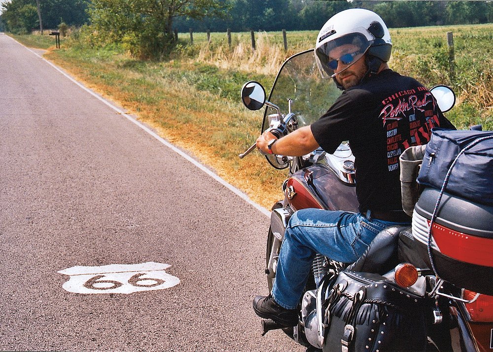 Christian Neuhauser on Route 66