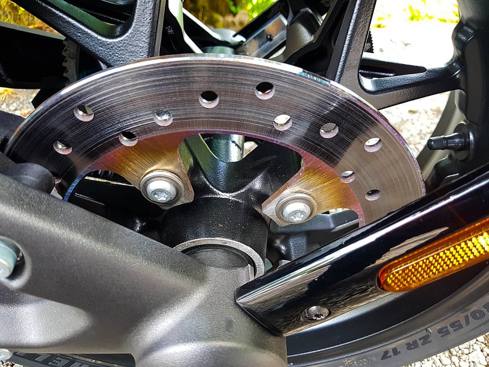 Overheated LiveWire brakes
