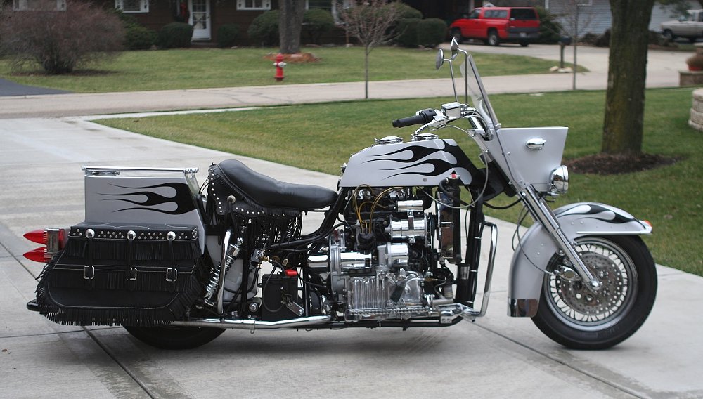 Going full auto: A long look and short test ride on car-powered motorcycles from the 1960s