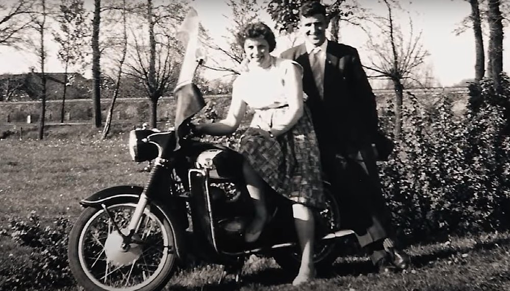 Video: Reunited with his motorcycle after 60 years