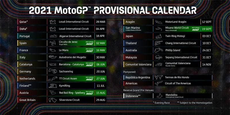MotoGP schedule