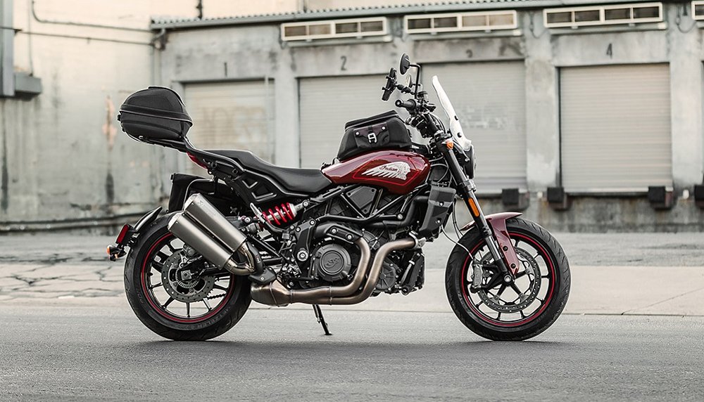 Indian FTR accessory baggage