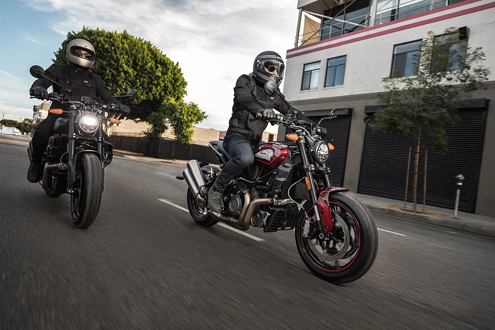 Indian FTR on the street