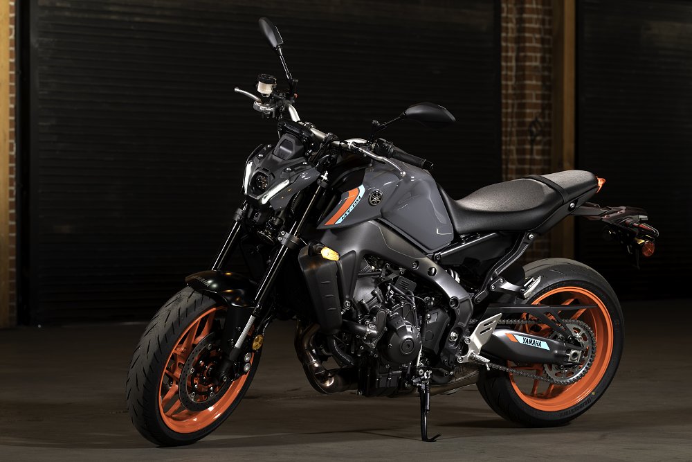 left side of Yamaha's 2021 MT-09