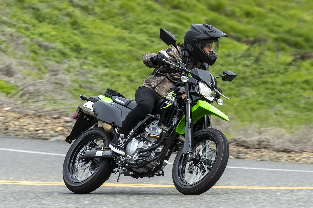 KLX300SM on the street