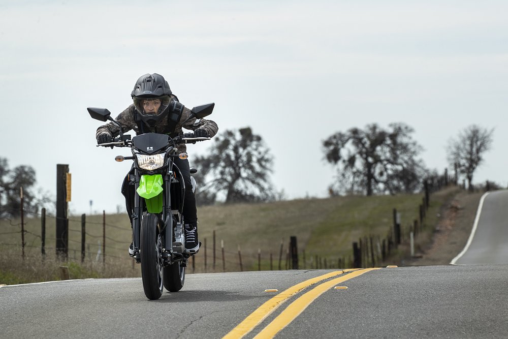 KLX300SM on the street