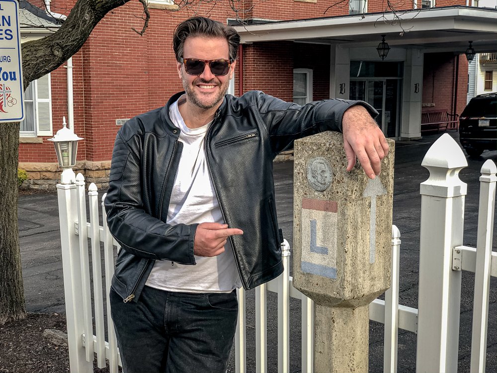 Lincoln Highway Marker Spurgeon Dunbar