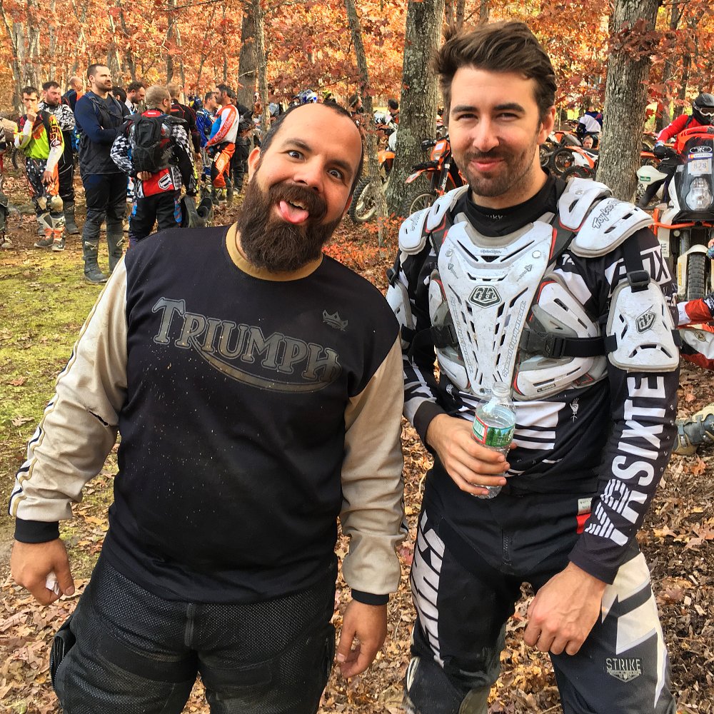 Brandon Wise and Joe Zito at the Hammer Run