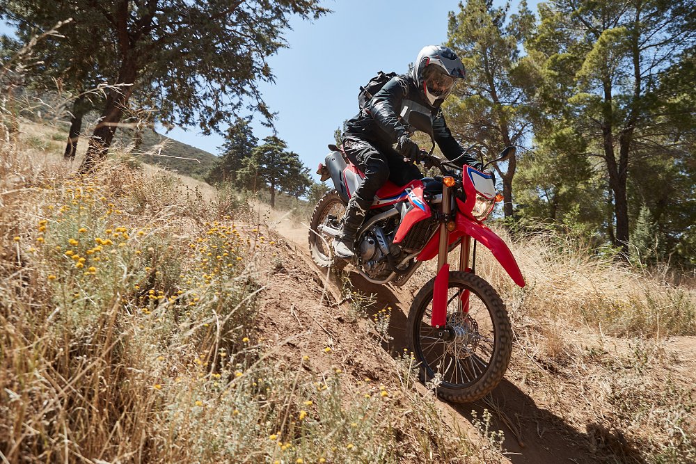 Honda CRF300L off-road riding