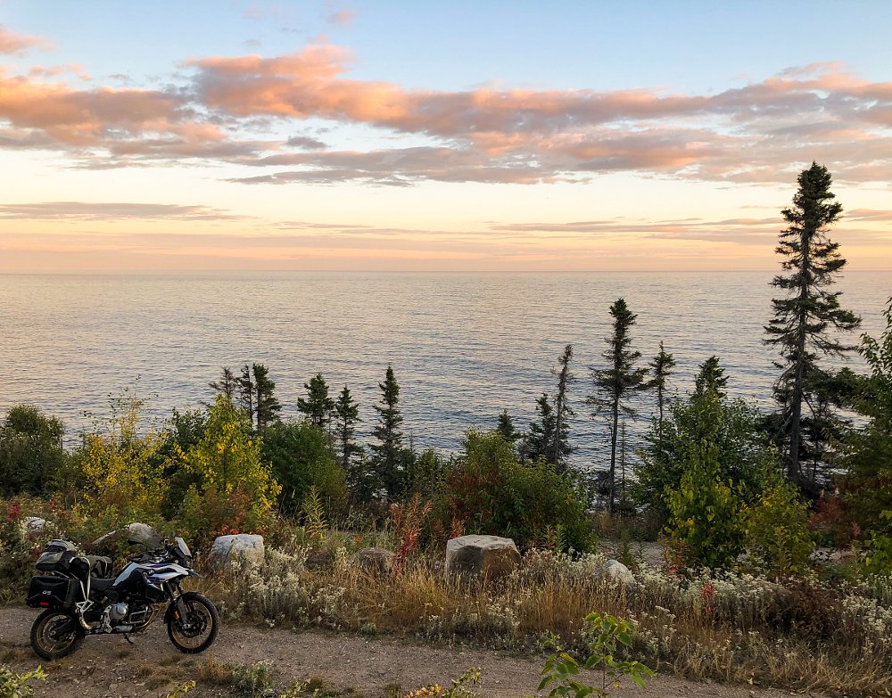 dirt road to camp site