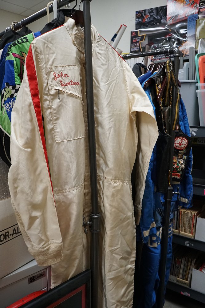 John Surtees' nomex racing suit