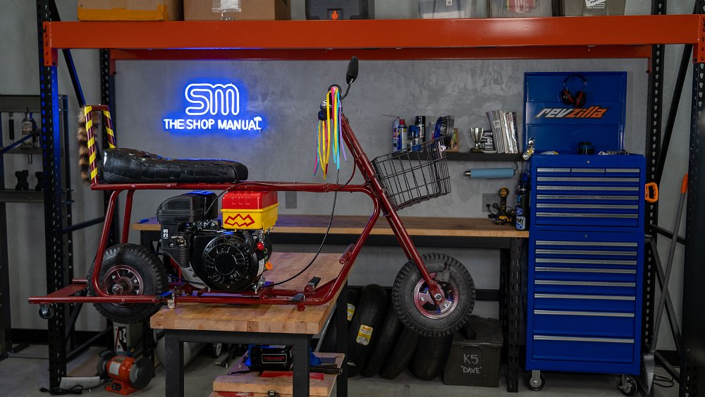 Building the minibike from “Dumb and Dumber” 