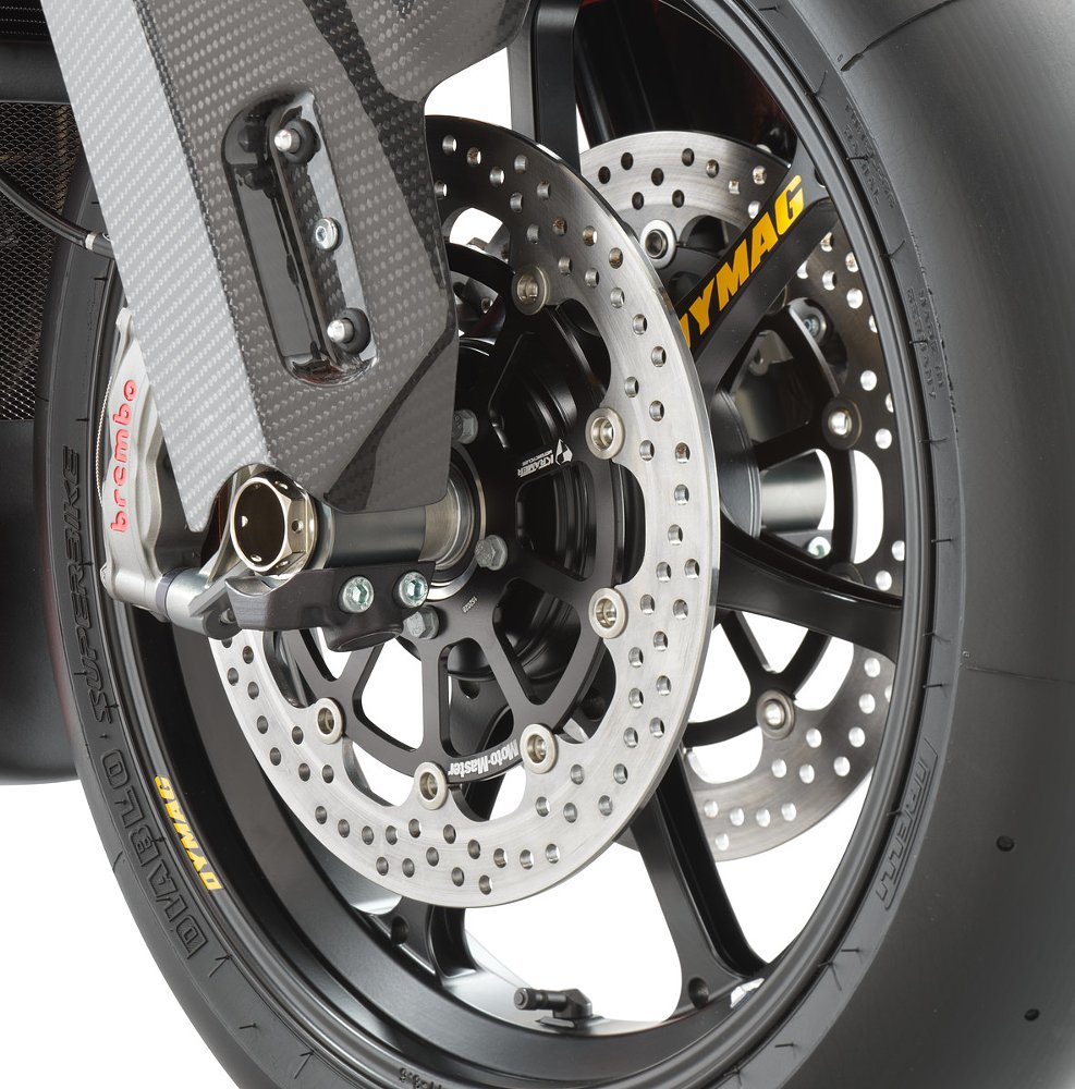 KTM RC 8C front brakes