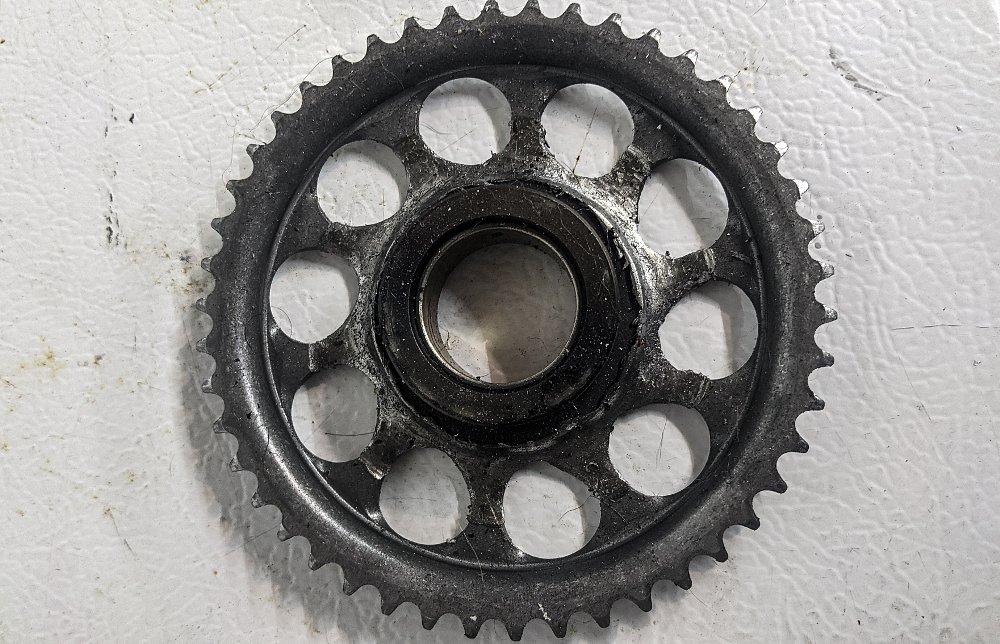 Ninja 500 starter sprocket