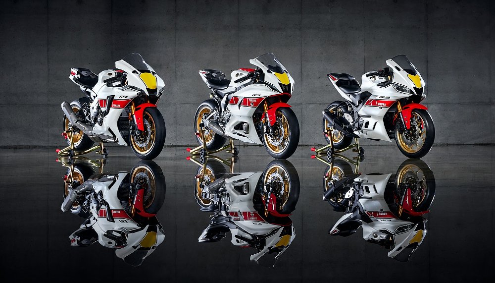 Yamaha offers sport bikes in special livery but the R6 isn't one of them