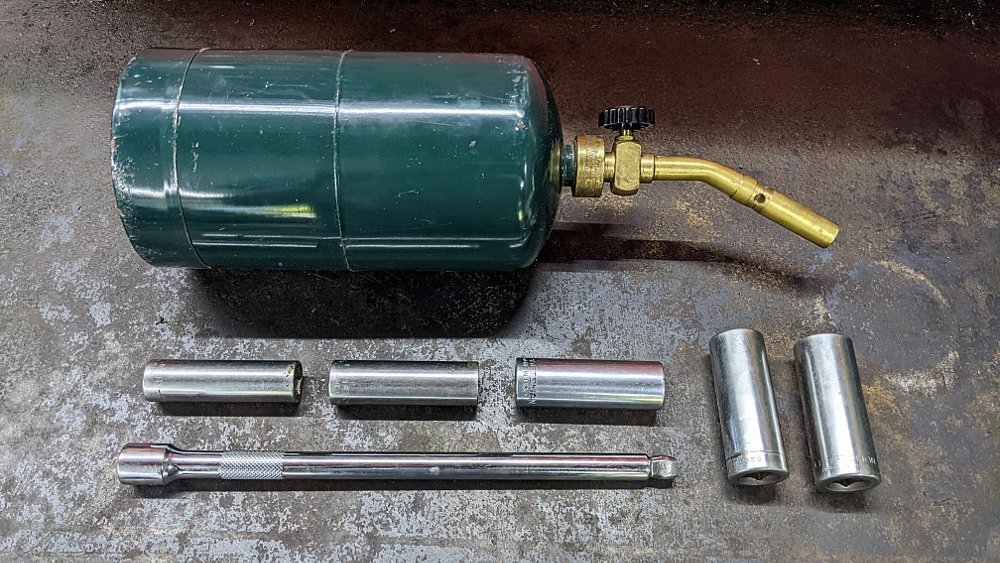 Radiator repair tools