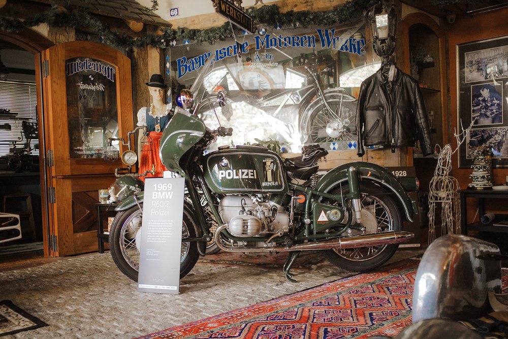 BMW police motorcycle