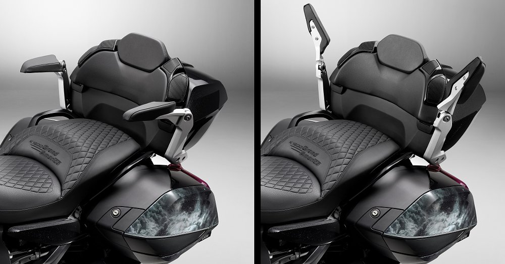 BMW K 1600 passenger accommodations