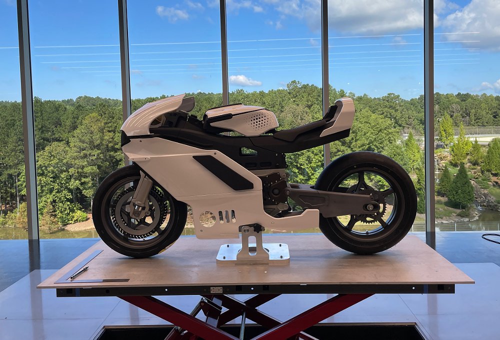 Supermono concept bike on display