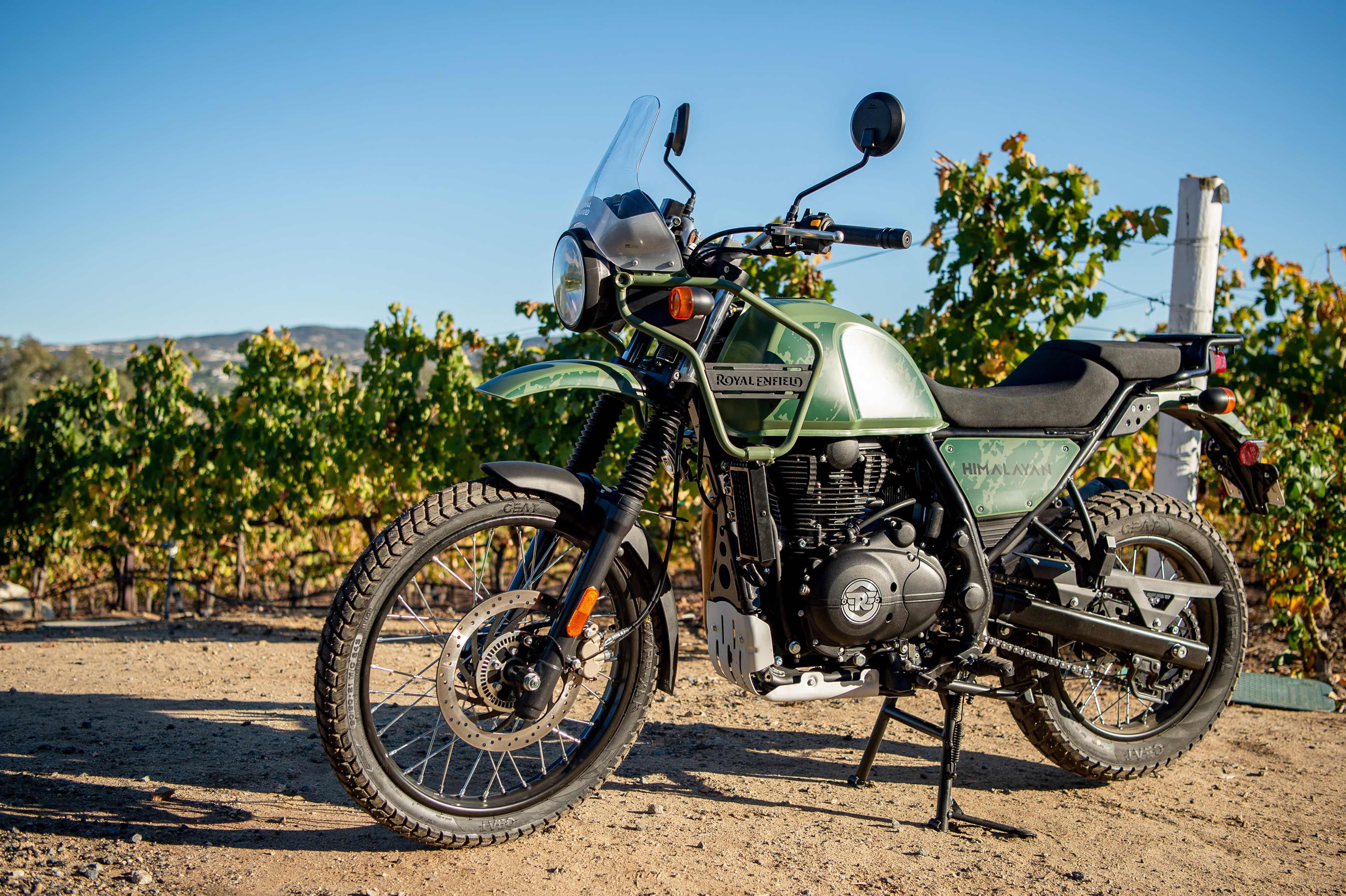 2022 Royal Enfield Himalayan first ride 