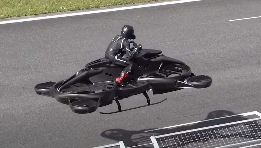 A hoverbike you can buy now — if you're rich enough