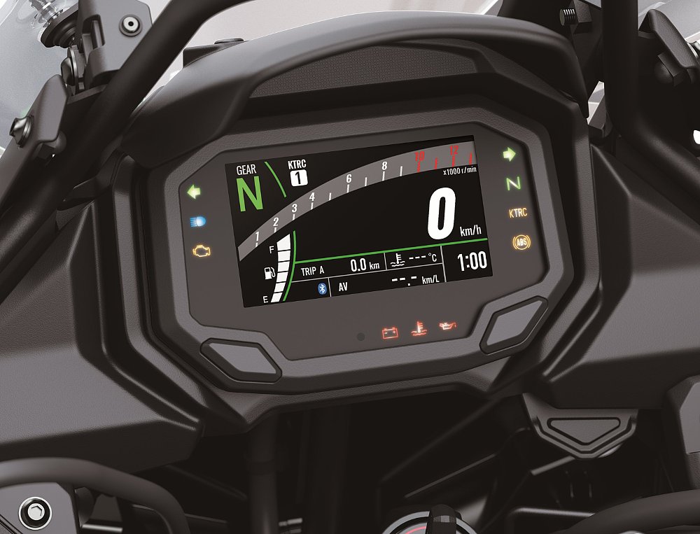 Kawasaki Versys 650 LT dash