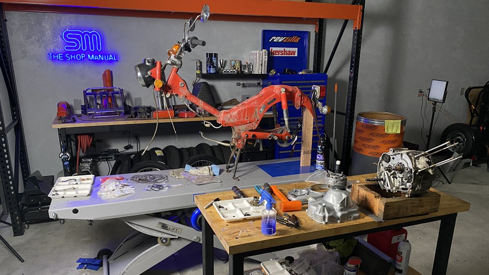 Rebuilding the CT90 that went to the top of Alaska 