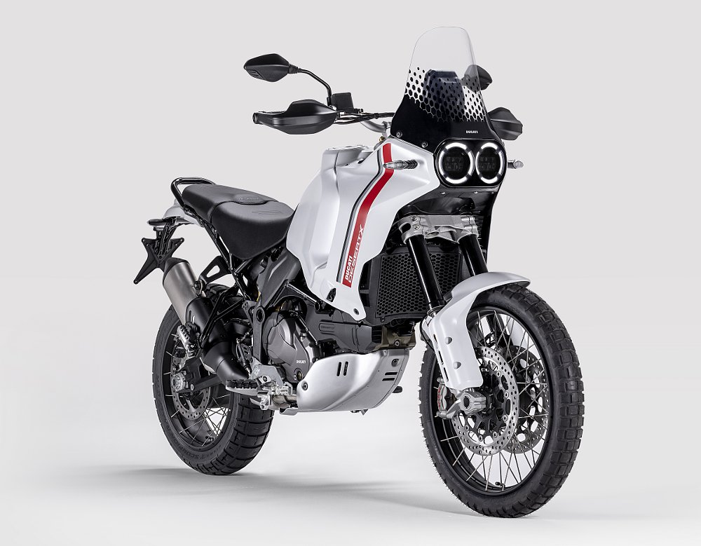 Ducati DesertX stuido shot