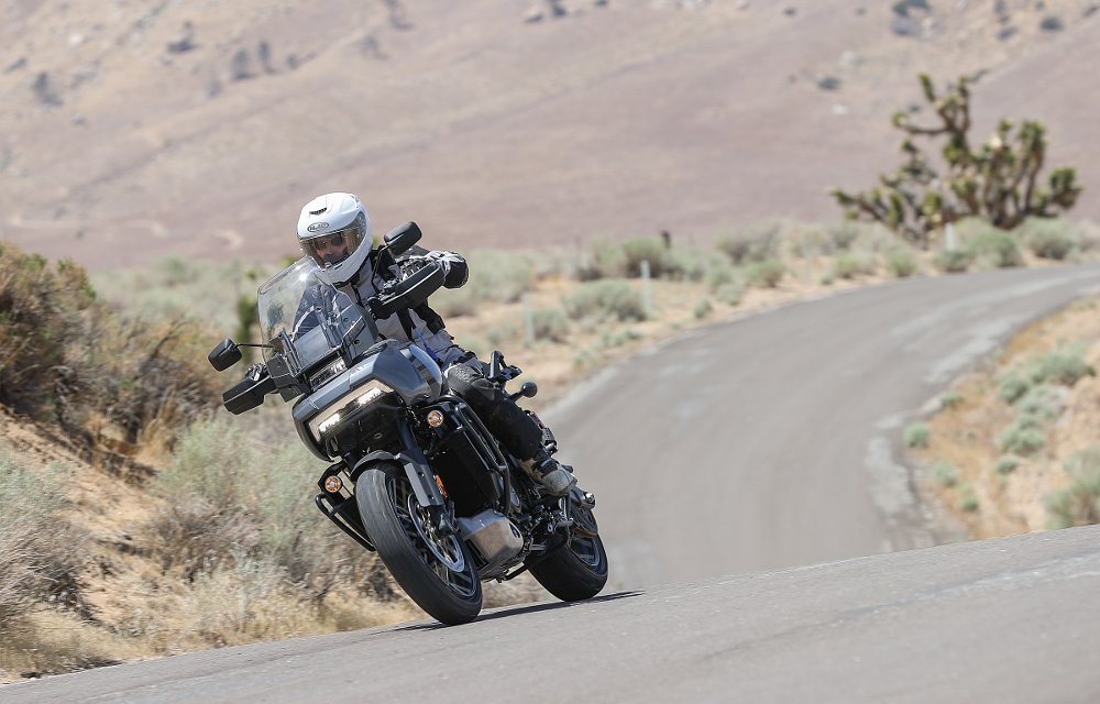 Harley-Davidson Pan America on a remote road