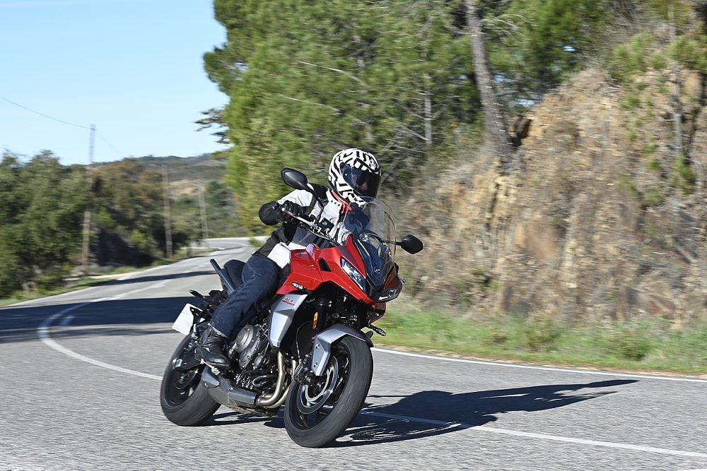 Andy riding the Triumph Tiger Sport 660