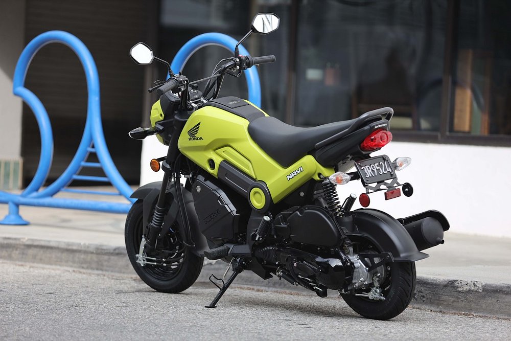 Honda Navi parked in the city